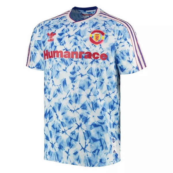 Thailande Maillot Football Manchester United Human Race 2020-21 Bleu